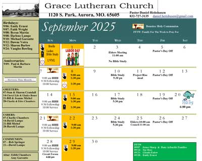 Calendar