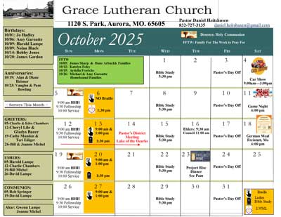 Calendar